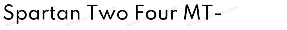 Spartan Two Four MT字体转换